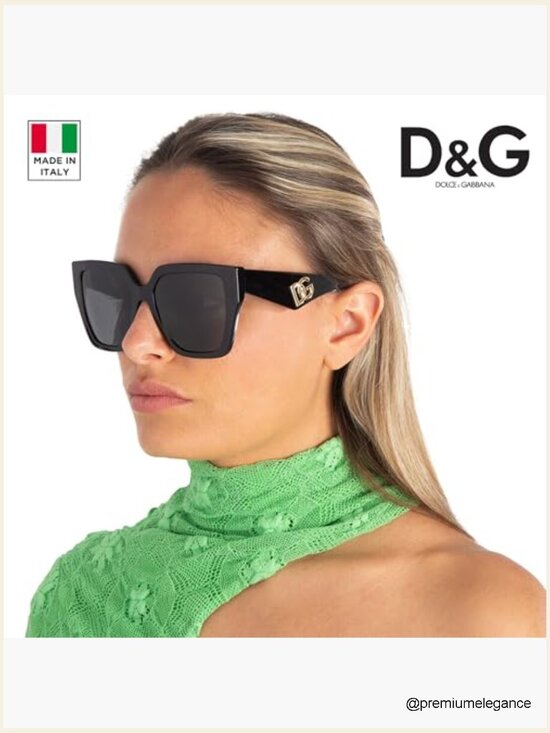 Square Crossed Logo Sunglasses with Luxury Eyewear Kit main image 6